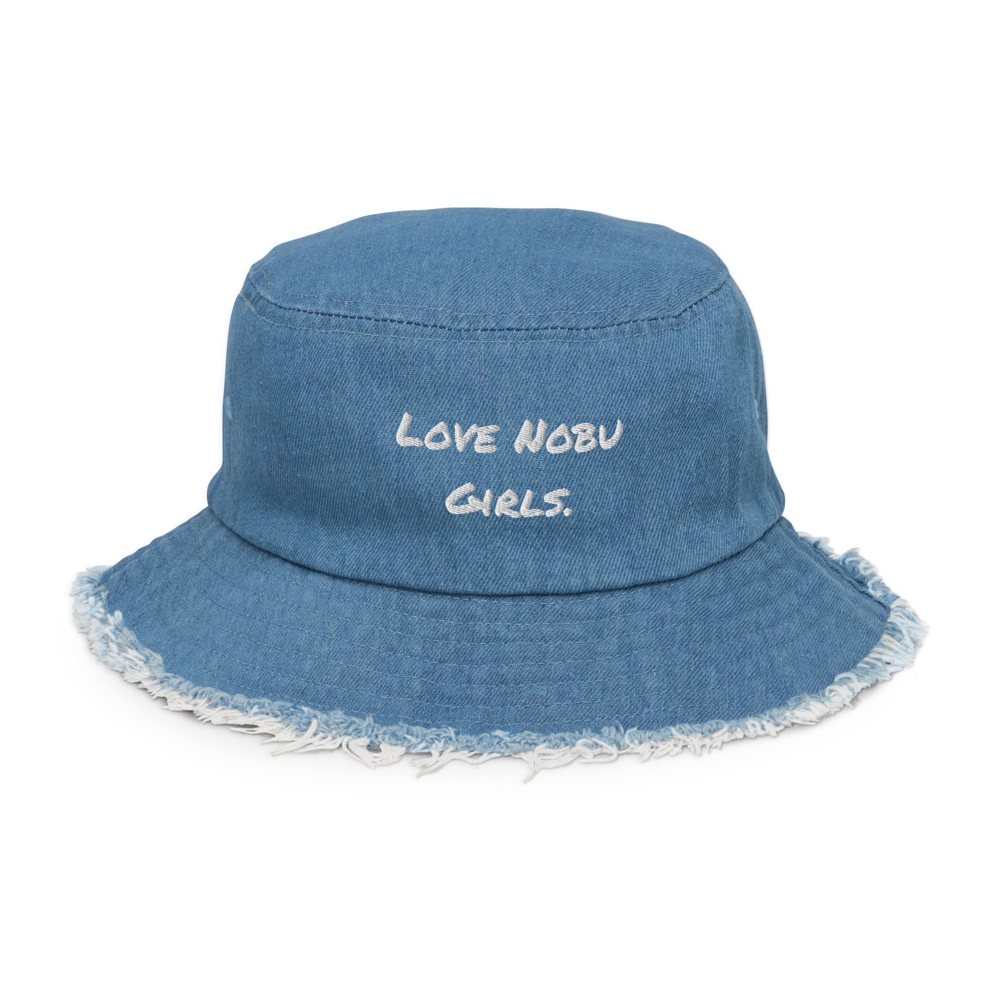 Love Nobu Girls - Denim Bucket Hat