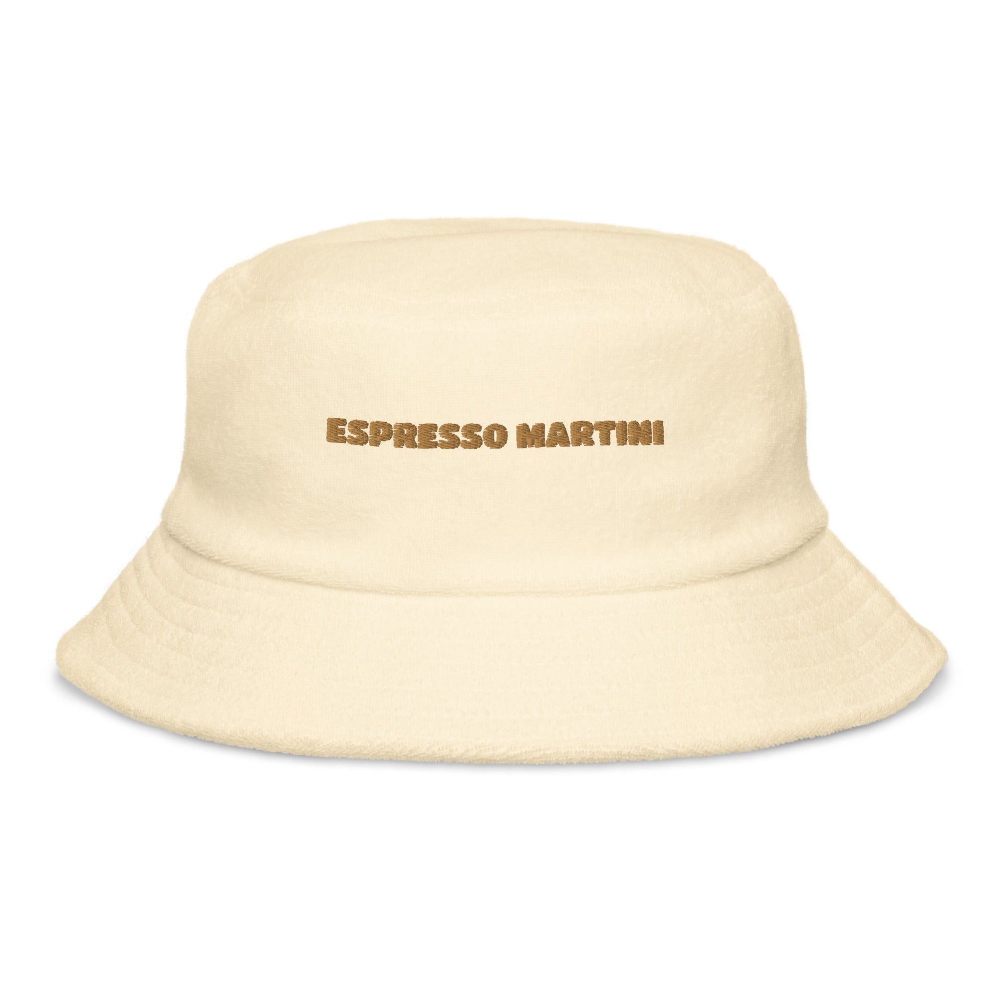 Espresso Martini - terry cloth bucket hat