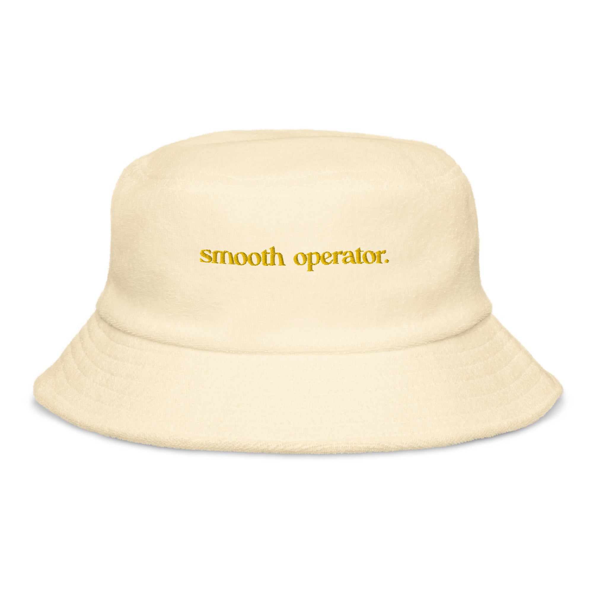 Smooth Operator - terry cloth bucket hat