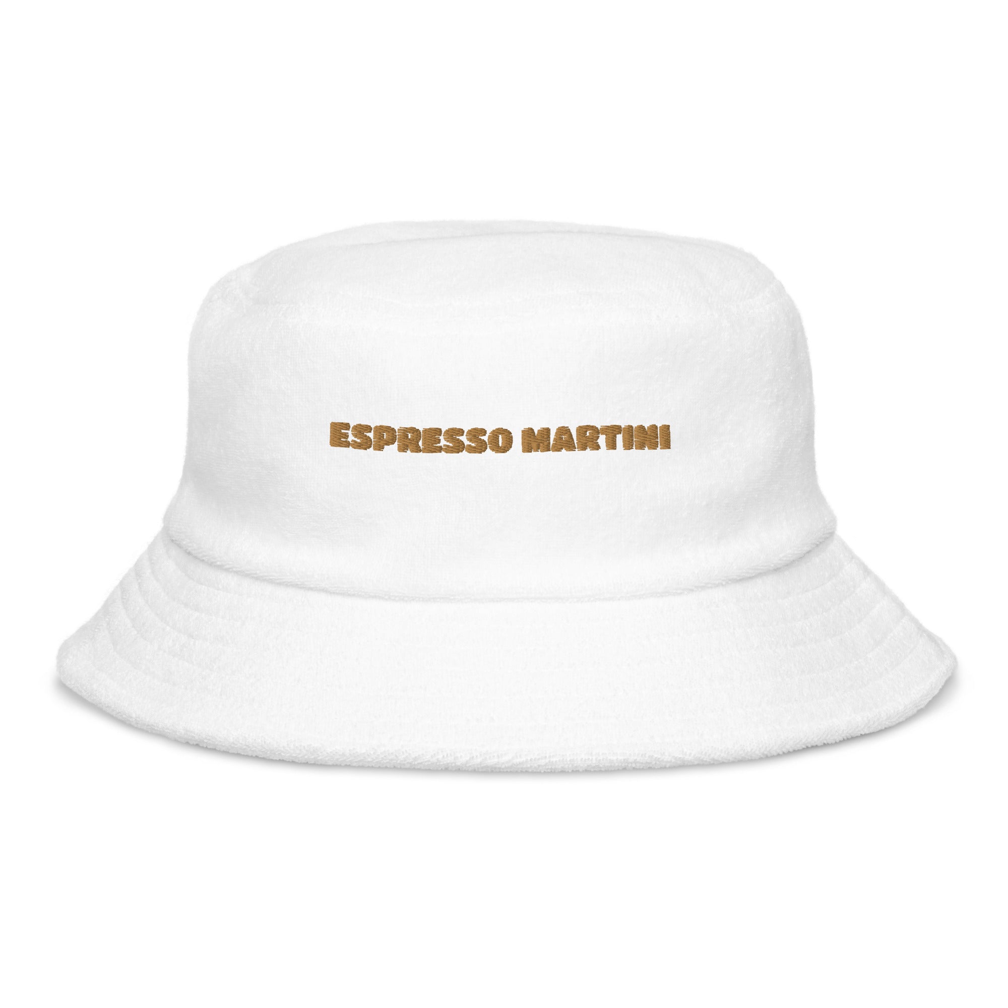 Espresso Martini - terry cloth bucket hat