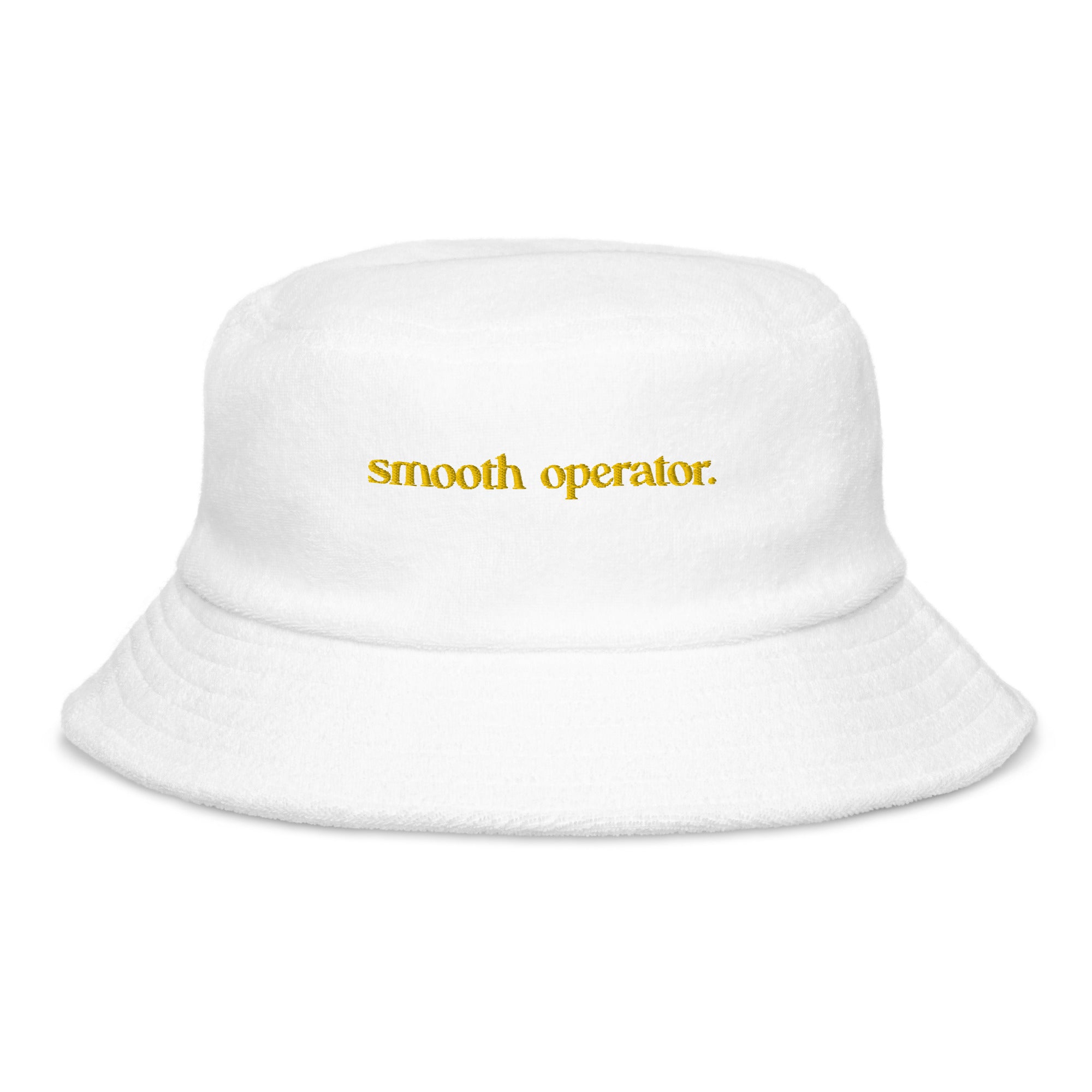 Smooth Operator - terry cloth bucket hat