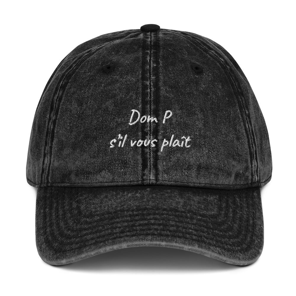 Dom P S'il vous plaît - Vintage Cap