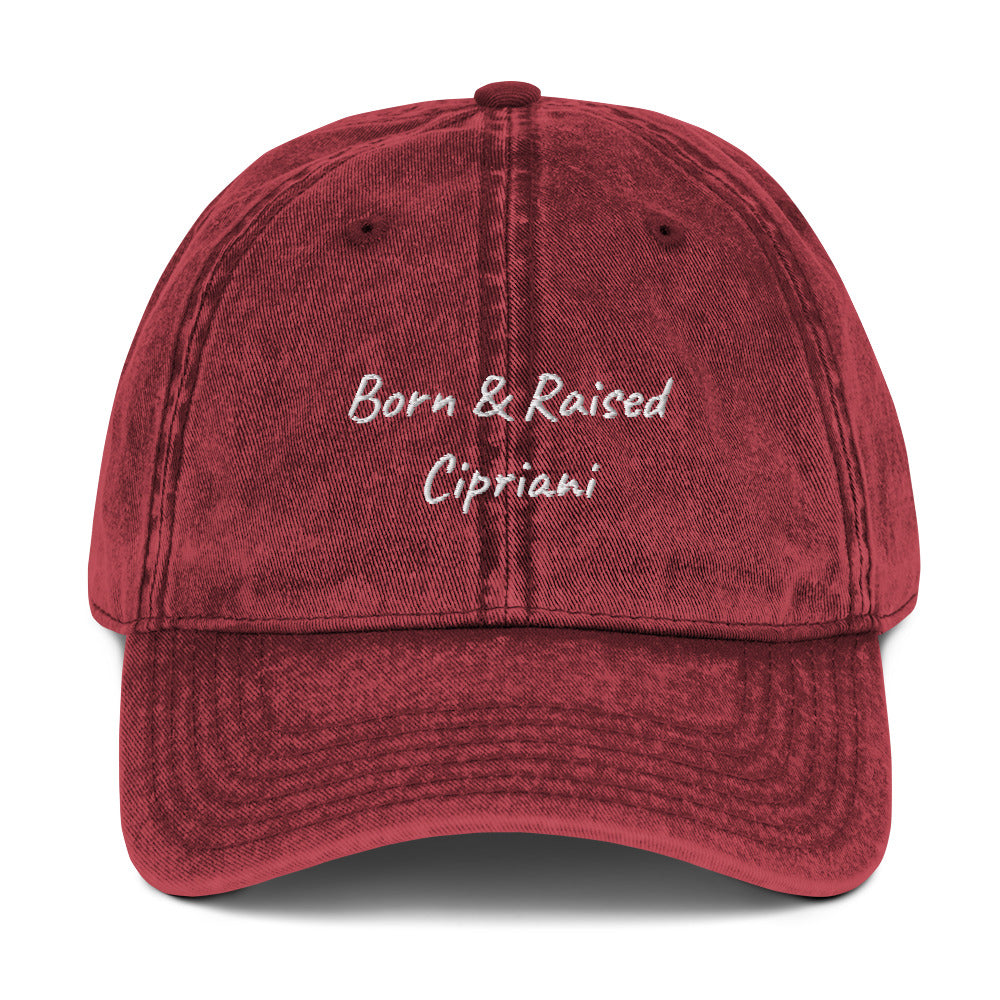 Born & Raised Cipriani - Vintage Cap